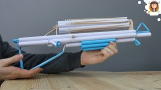 How to Make a Gun that Shoots Rubber Bands [upl. by Ardell610]