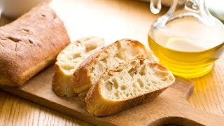 Ciabatta bread recipe by hand [upl. by Klenk]