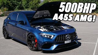 This 500BHP Stage 2 A45S AMG is MAD [upl. by Lussier]