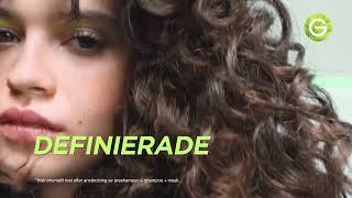 Discover new Garnier Fructis Method for Curls routine 💗 [upl. by Hpeseoj]