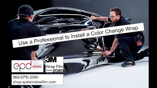 3M Wrap Film Series 2080 Requires Professional Installation [upl. by Anwadal]