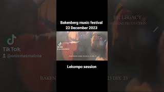 Bakenberg music festival 23 Dec 23 Lekompo session Dj Madreds [upl. by Kreegar869]