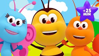 The Hokey Pokey Dance and More Songs 2  Kids Songs amp Nursery Rhymes  Boogie Bugs [upl. by Jelle]