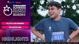 Highlights Atletik Lari Gawang 100M Pria  TOSI Season 3 [upl. by Wyler]