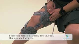 Ossur Unloader One Custom Knee Brace Putting On Instructions [upl. by Iat]