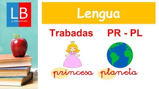 Sílabas TRABADAS PR PL ✔👩‍🏫 PRIMARIA [upl. by Burdett789]