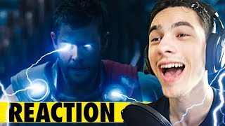 THOR RAGNAROK ComicCon Trailer  Reaction [upl. by Ainaj]