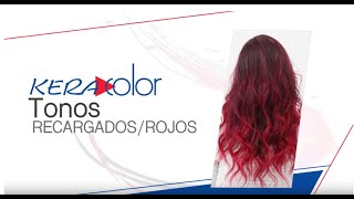 ✨ Descubre los tonos recargados y rojos de KeraColor  Decolorante Platinoxide Silk Fórmula 12 ✨ [upl. by Godard39]