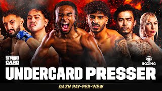 KSI VS TOMMY FURY amp LOGAN PAUL VS DILLON DANIS  THE PRIME CARD UNDERCARD PRESS CONFERENCE LIVE [upl. by Bettina965]