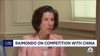 Commerce Secretary Gina Raimondo on competition with China They cannot have our AI chips [upl. by Noreen182]