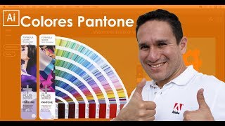 ✅✅ Como encontrar colores Pantones en Illustrator Adobe Illustrator Tutorial [upl. by Ihcelek]