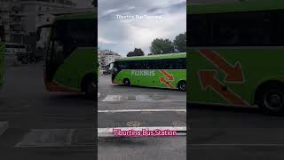 Tiburtina Bus Station Rome Italy 🇮🇹 [upl. by Etireuqram]