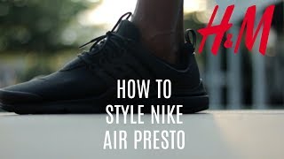 HOW TO  STYLE AND LACE NIKE AIR PRESTO [upl. by Wettam]