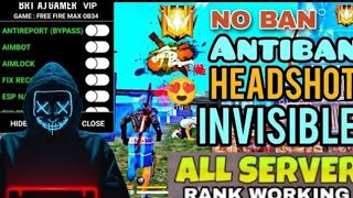 😈 New latest 100℅ Antiban Free fire injecter Headshot  Location hack 100℅ Rank Working Bellara [upl. by Chapen726]