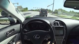 2010 Lexus ES350 w44k Miles POV Review [upl. by Ettedanreb]