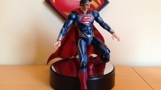 Play Arts Kai Man of Steel Superman Figure Review [upl. by Annamarie]