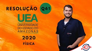 UEA 2020 1º dia  Q 61  Durante uma prova um ciclista percorre com velo  Profº Italo Malinowski [upl. by Dao]