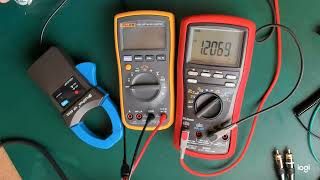 HoldPeak HP605A  Amps to millivolts with a clamp meter [upl. by Liddle]