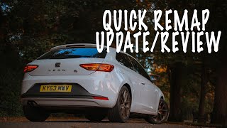 SEAT LEON FR 5F  REMAP REVIEWUPDATE [upl. by Ireland]