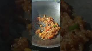 macroni with knorr soup manchow 😁 tasty recipe viral viralshort viral recipe [upl. by Norab230]