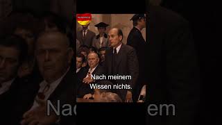 The Godfather 2  the court scene  see till the end thegodfather deutschlernen learngerman [upl. by Nodearb]