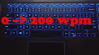 Everything you need to know to get from 0 to 200 WPM [upl. by Burt]