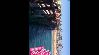 Junior lifeguard jumping off The Newport Beach Pier [upl. by Jori]