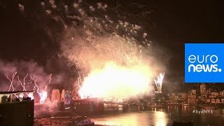 Happy New Year Australia Sydney welcomes in 2019 with celebratory fireworks [upl. by Snodgrass853]