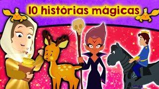 10 histórias mágicas  História infantil  Contos de Fadas  Historinhas para dormir 2020 [upl. by Ainitsirc]