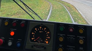 Münchener Trambahn Fahrt im Herbst [upl. by Shelli]