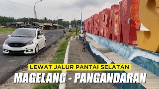 Perjalanan Malam Ke Pangandaran Lewat Jarur Selatan  ROAD TRIP Magelang  Pangandaran [upl. by Eytak]