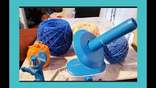 Electric yarn winder saves you more time to crochetknit [upl. by Rosaleen]