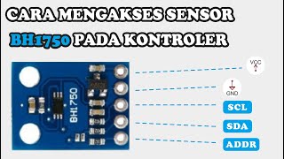 BH1750 • ARDUINO • How to Access BH1750 Light Level Sensor on the Controller [upl. by Rimidalg]