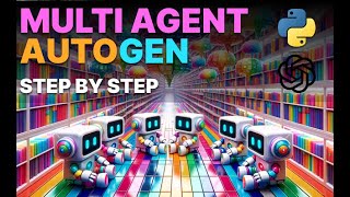 Multi Agent AutoGen and Group Chat implementations step by step walkthrough [upl. by Araccat782]