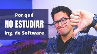 Desventajas de estudiar Ingeniería de Software [upl. by Sullecram]