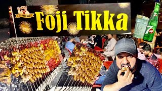 Foji TikkaMalai botiNabletsKababGrill bbqPakistan street foodchicken wingsfoodie vlog [upl. by Brewster]