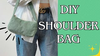 Baguette Shoulder Bag  DIY  Tutorial [upl. by Hannah]