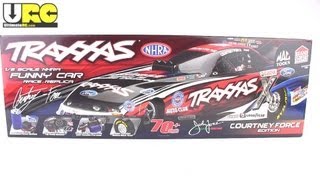 Traxxas Funny Car 18th scale RC quick unboxing [upl. by Taylor]