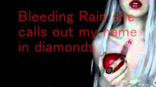 Vampires Everywhere Bleeding Rain wlyrics [upl. by Kauslick]