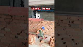 formwork of lintel  how to do lintel beam  size of lintel beam  youtubeshorts shorts civil [upl. by Galven146]