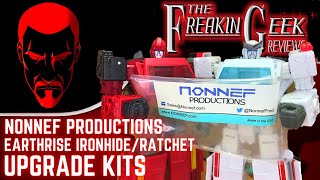 Nonnef Productions UPGRADES for Earthrise Ironhide amp Ratchet EmGos Transformers Reviews N Stuff [upl. by Anneiv472]