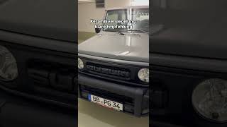 Keramikversiegelung hält was sie verspricht suzuki jimny keramikversiegelung [upl. by Emilio515]