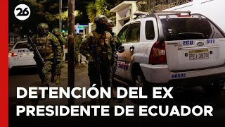 Rechazo internacional a la detención del ex vicepresidente de Ecuador en la embajada mexicana [upl. by Demmy]