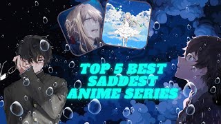 Top 5 Best Sad Anime That Will Make You Cry  Hindi [upl. by Nancey346]