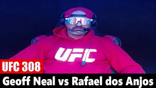 UFC 308 Geoff Neal vs Rafael dos Anjos PREDICTION [upl. by Stern]