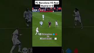 FC Barcelona VS Real Madrid 40 Highlight Angary Moment 🔥😱 football shortvideo livefootball [upl. by Eilahtan]