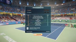 Federer vs Agassi [upl. by Ariaec461]