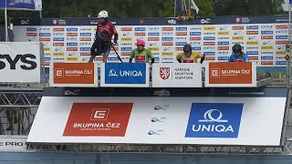 Womens Final Kayak Cross Finals  2024 ICF Canoe Slalom World Cup Prague Czechia [upl. by Neehsar]