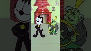 The Ultimate Gold Diggers 🥇  Felix The Cat felixcat animatedcartoon shorts [upl. by Hermann]