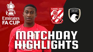 Flackwell Heath FC 01 WestonsuperMare AFC  FA Cup First Round Qualifying Replay  Highlights [upl. by Anatola]